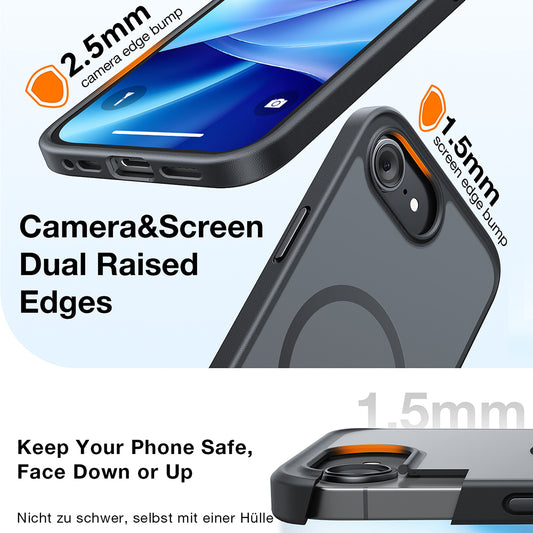 Puzdro MagSafe pre Apple iPhone 17 Pro, Torras, Guardian, Oranžové