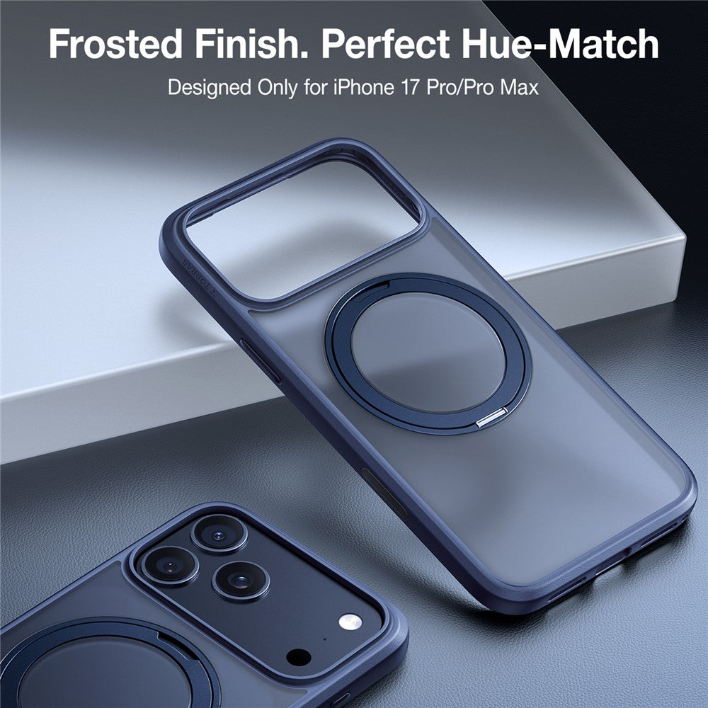 Puzdro MagSafe pre Apple iPhone 17 Pro, Torras, Ostand Pro, Námornícka modrá