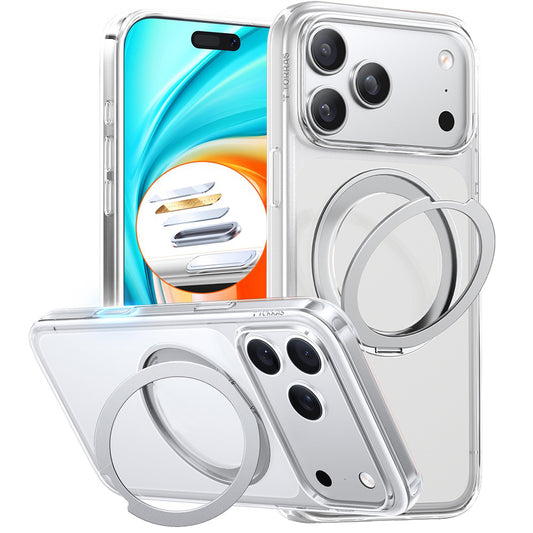 Puzdro MagSafe pre Apple iPhone 17 Pro, Torras, Ostand Pro, Transparent