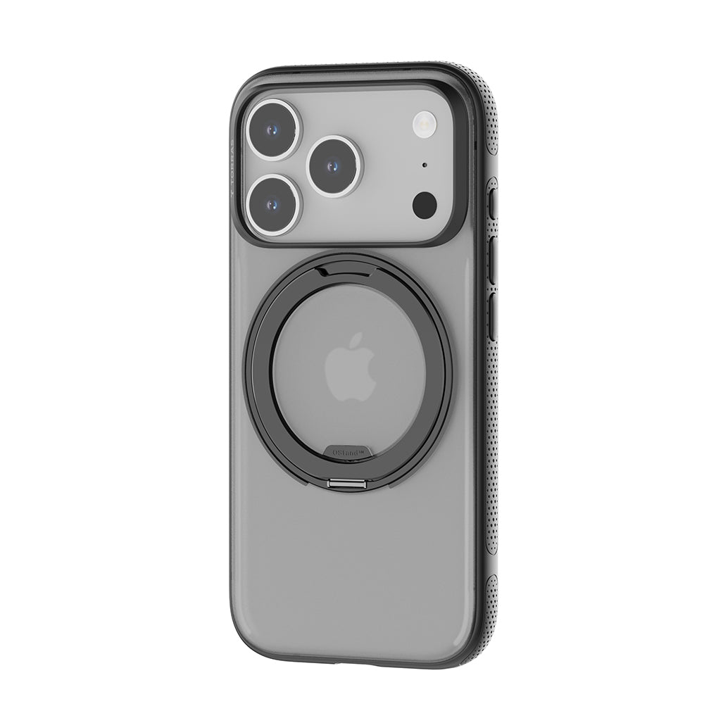 Puzdro MagSafe pre Apple iPhone 17 Pro, Torras, Ostand R Fitness, Čierne