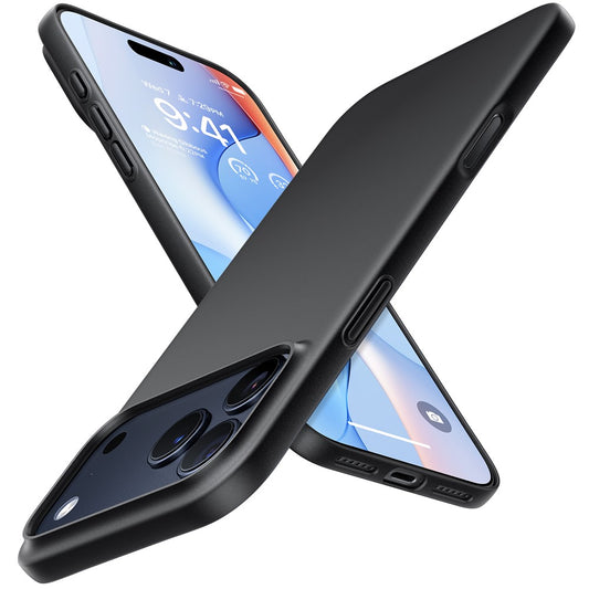 Puzdro MagSafe pre Apple iPhone 17 Pro, Torras, SlimFit, Čierne