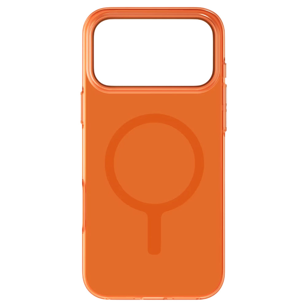 Puzdro MagSafe pre Apple iPhone 17 Pro, UNIQ, Clario MagClick, Oranžové