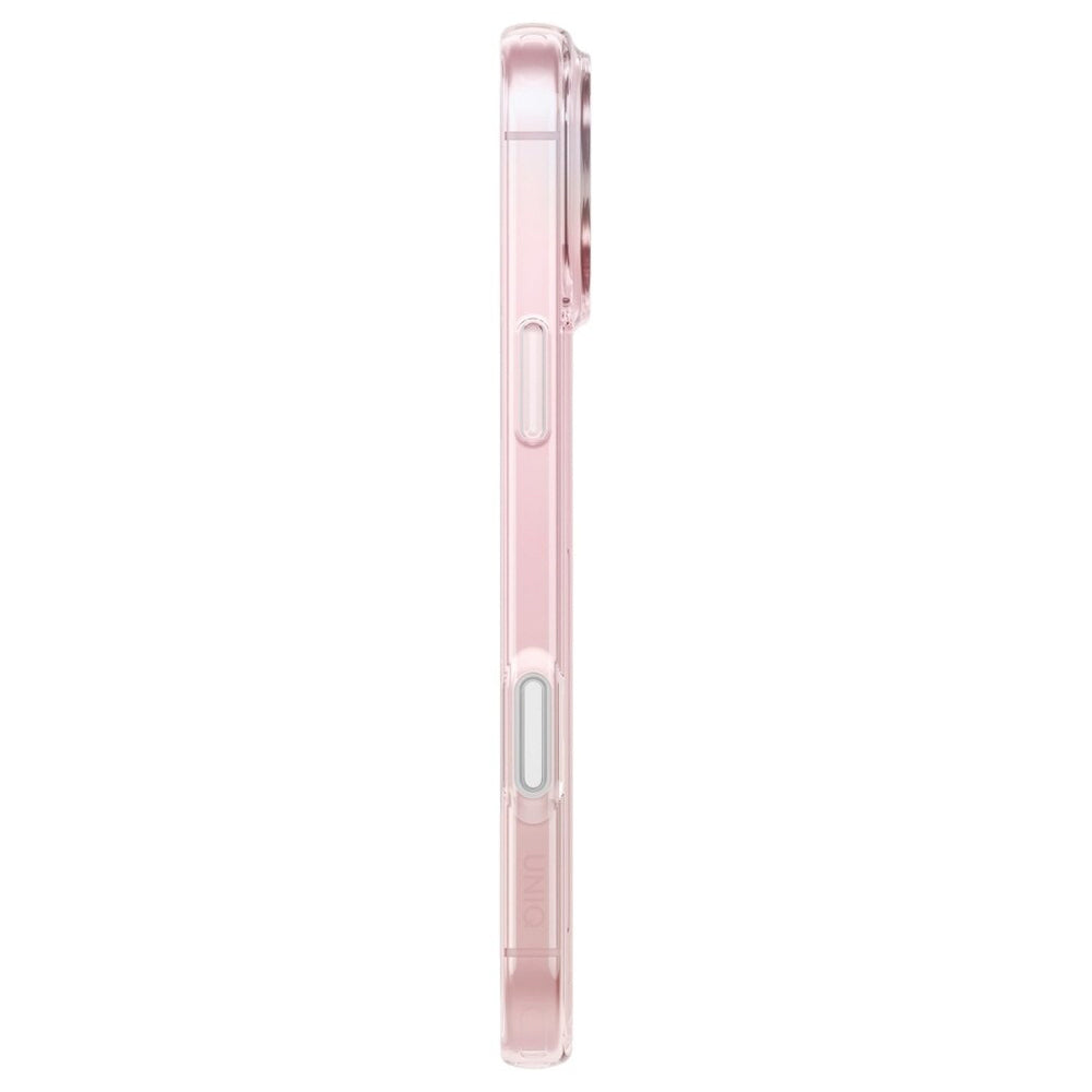 Puzdro MagSafe pre Apple iPhone 17 Pro, UNIQ, Iridescia MagClick, Pastelová modrá