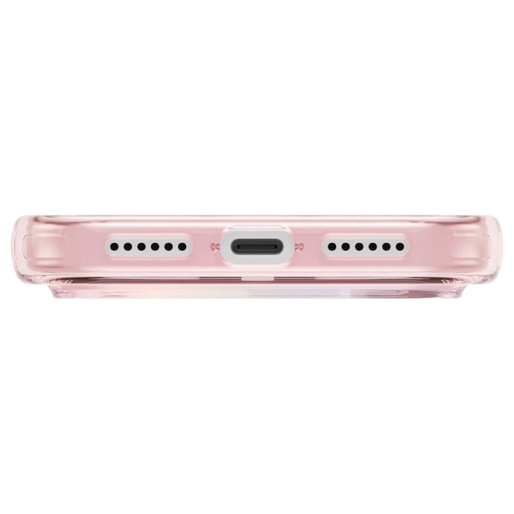 Puzdro MagSafe pre Apple iPhone 17 Pro, UNIQ, Iridescia MagClick, Pastelová modrá