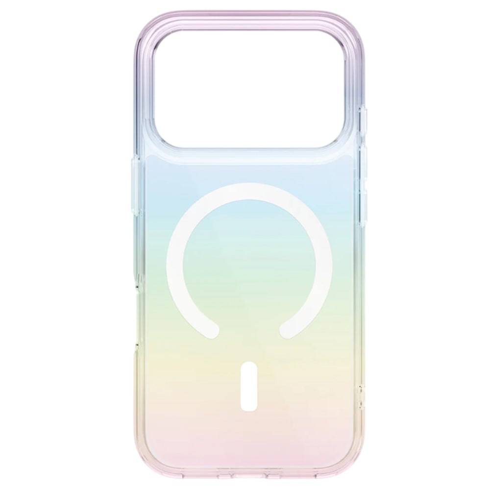 Puzdro MagSafe pre Apple iPhone 17 Pro, UNIQ, Iridescia MagClick, Viacfarebné