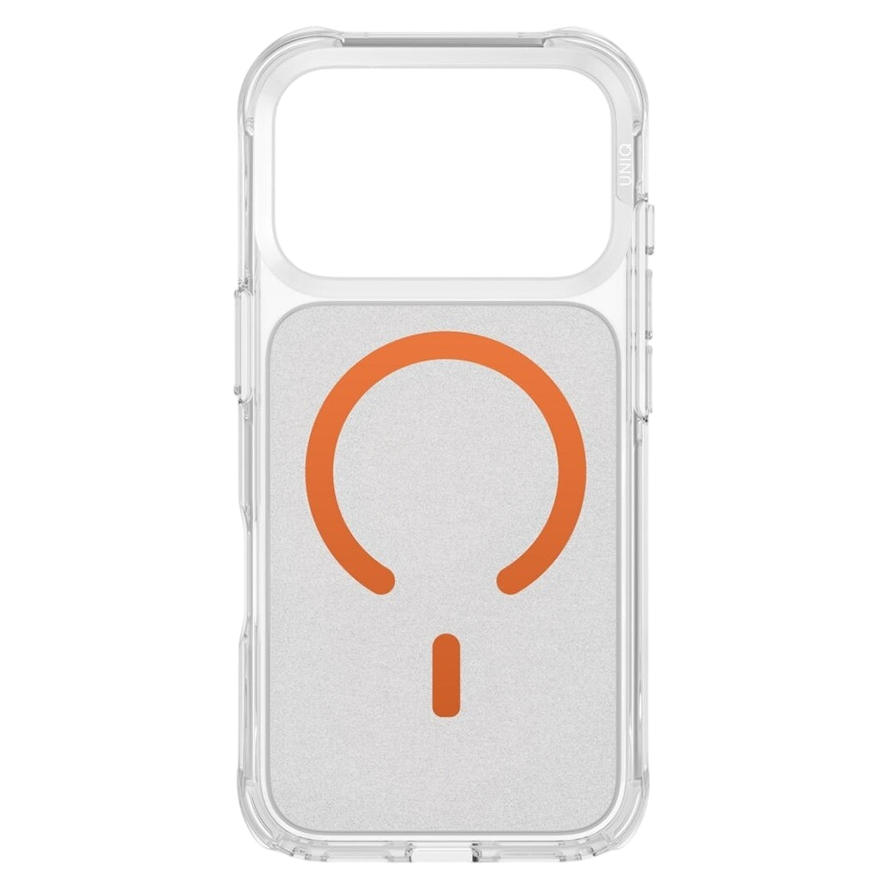 Puzdro MagSafe pre Apple iPhone 17 Pro, UNIQ, LifePro Xtreme MagClick, Oranžové
