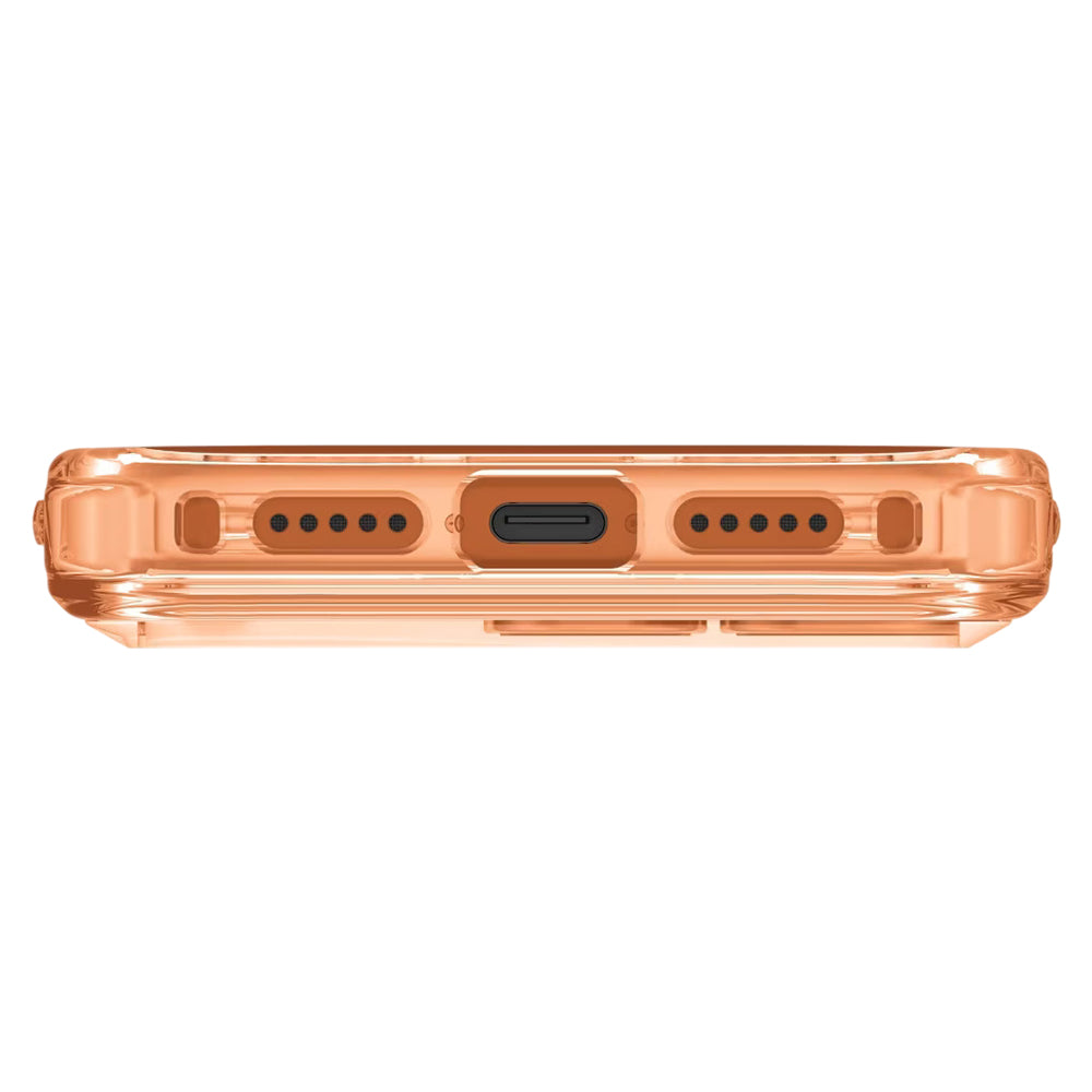 Puzdro MagSafe pre Apple iPhone 17 Pro, UNIQ, LifePro Xtreme MagClick, Oranžové