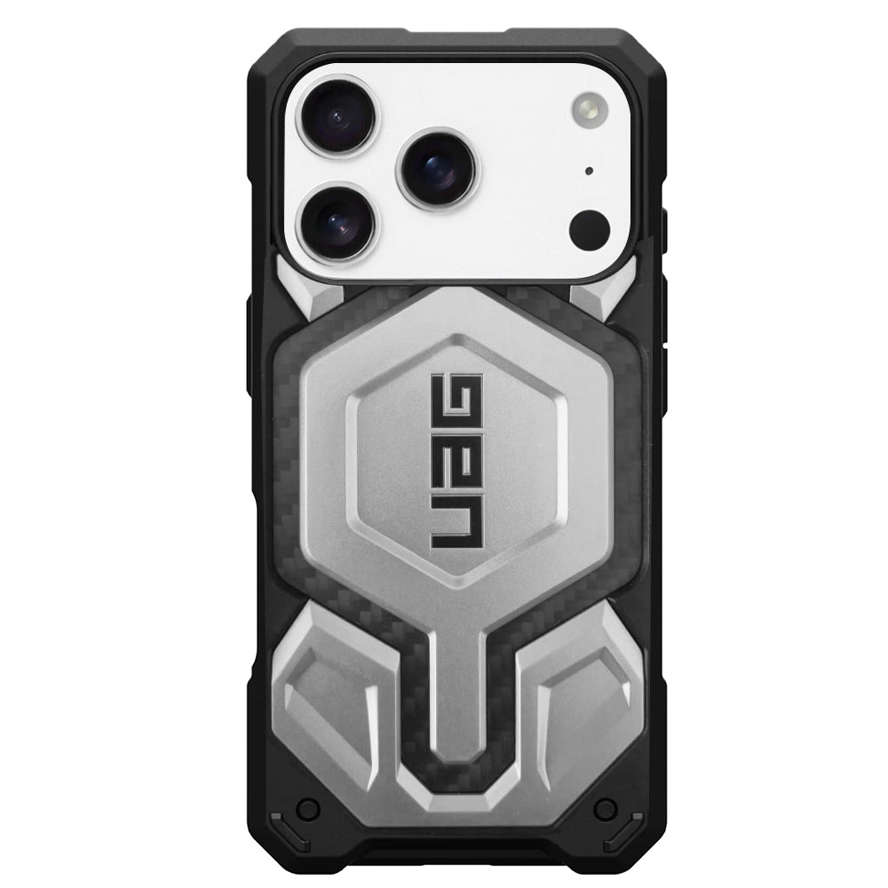 Puzdro MagSafe pre Apple iPhone 17 Pro, Urban Armor Gear, Monarch Pro, Sivé