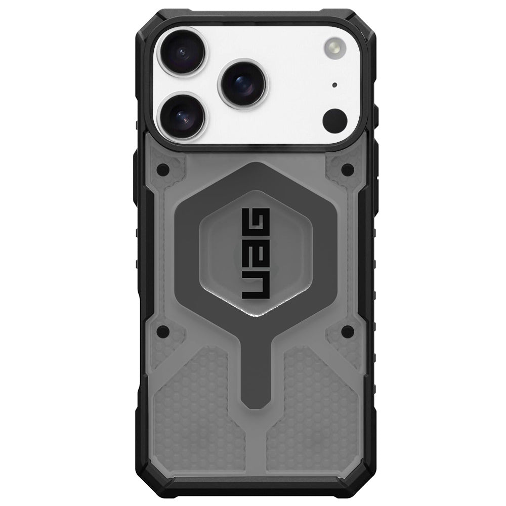 Puzdro MagSafe pre Apple iPhone 17 Pro, Urban Armor Gear, Pathfinder Clear, Sivé
