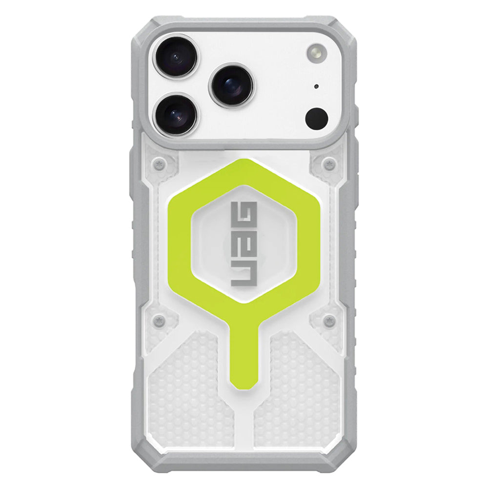 Puzdro MagSafe pre Apple iPhone 17 Pro, Urban Armor Gear, Pathfinder Clear, Zelené