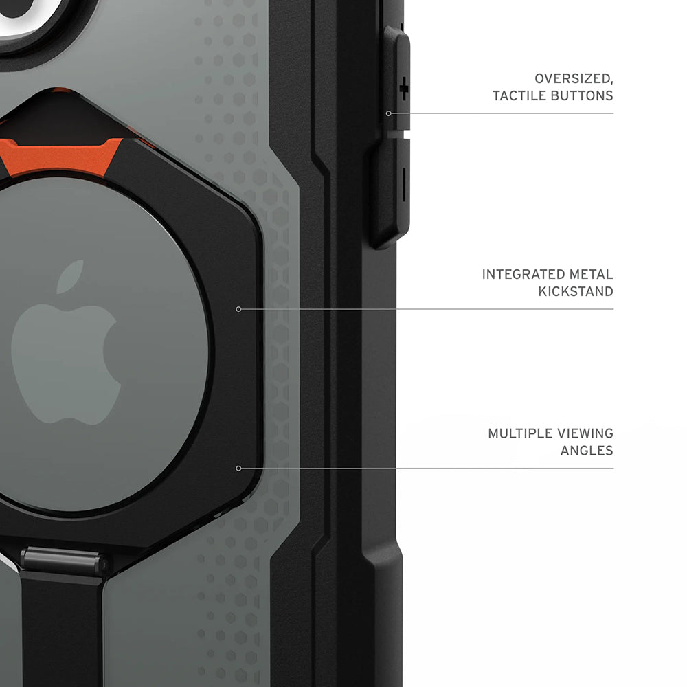 Puzdro MagSafe pre Apple iPhone 17 Pro, Urban Armor Gear, Plasma XTE, Čierne