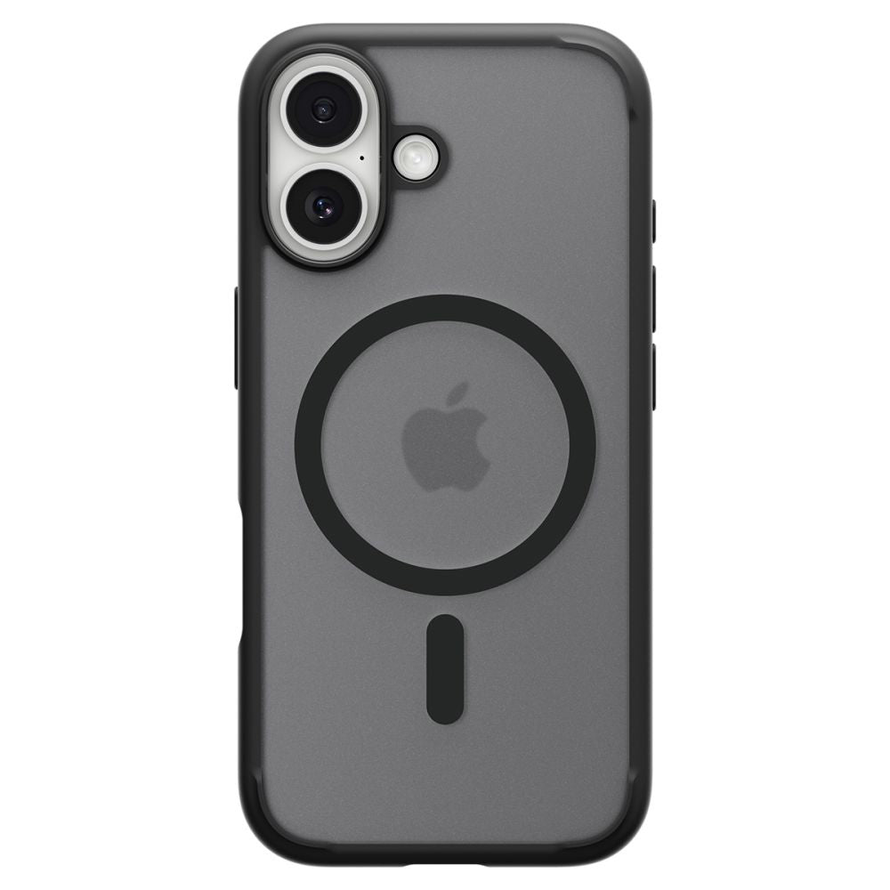 Puzdro MagSafe pre Apple iPhone 17, Spigen, Ultra Hybrid, Saténová čierna ACS10383