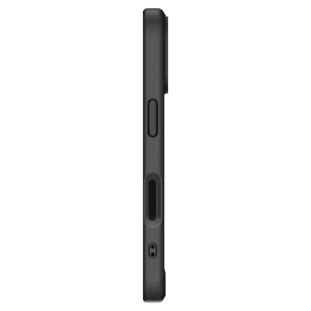 Puzdro MagSafe pre Apple iPhone 17, Spigen, Ultra Hybrid, Saténová čierna ACS10383