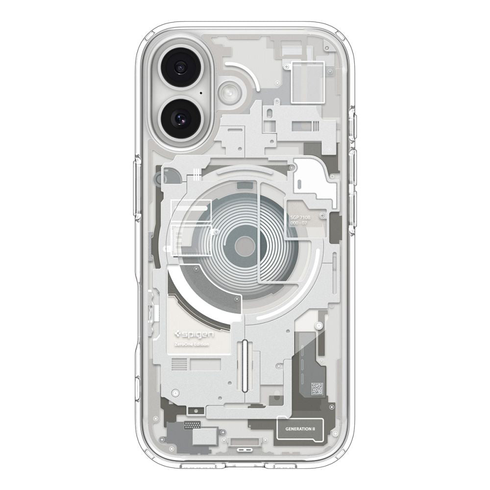 Puzdro MagSafe pre Apple iPhone 17, Spigen, Ultra Hybrid Zero One, Béžová ACS10386