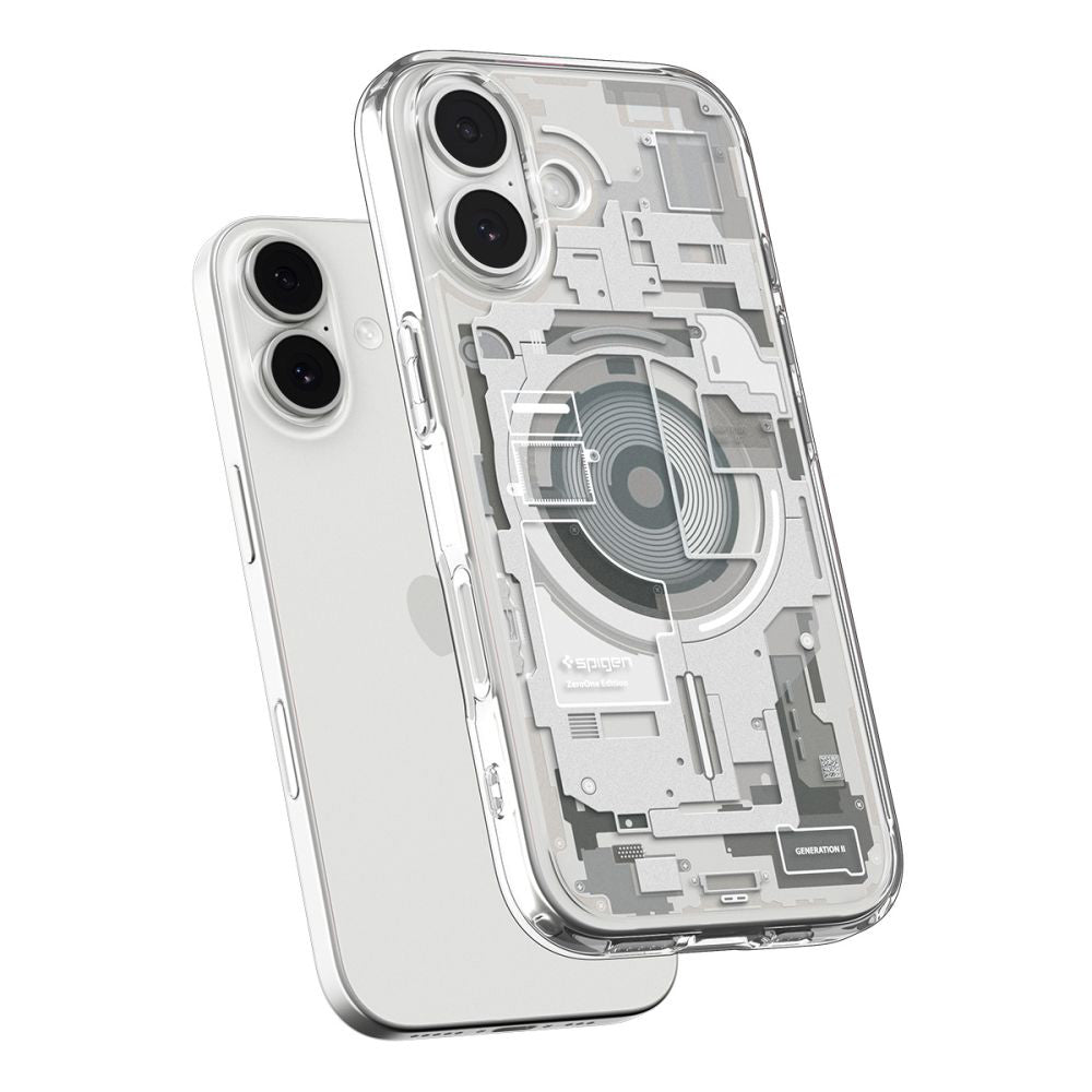Puzdro MagSafe pre Apple iPhone 17, Spigen, Ultra Hybrid Zero One, Béžová ACS10386