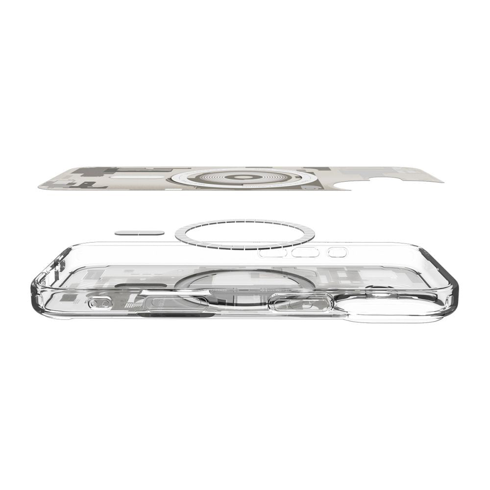 Puzdro MagSafe pre Apple iPhone 17, Spigen, Ultra Hybrid Zero One, Béžová ACS10386