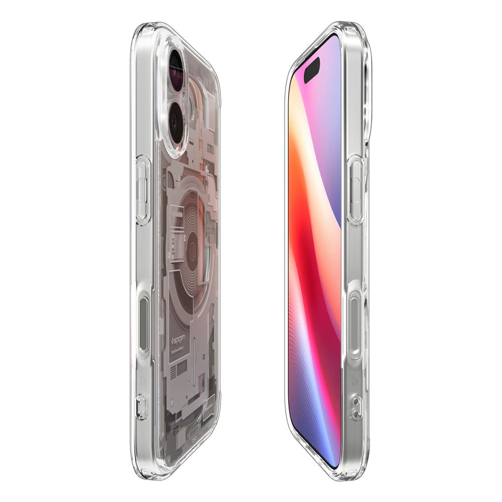 Puzdro MagSafe pre Apple iPhone 17, Spigen, Ultra Hybrid Zero One, Béžová ACS10386