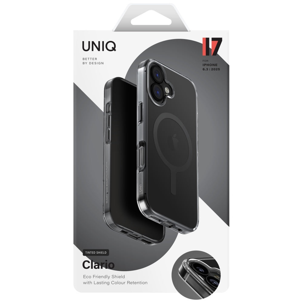 MagSafe puzdro pre Apple iPhone 17, UNIQ, Clario MagClick, Fumurie