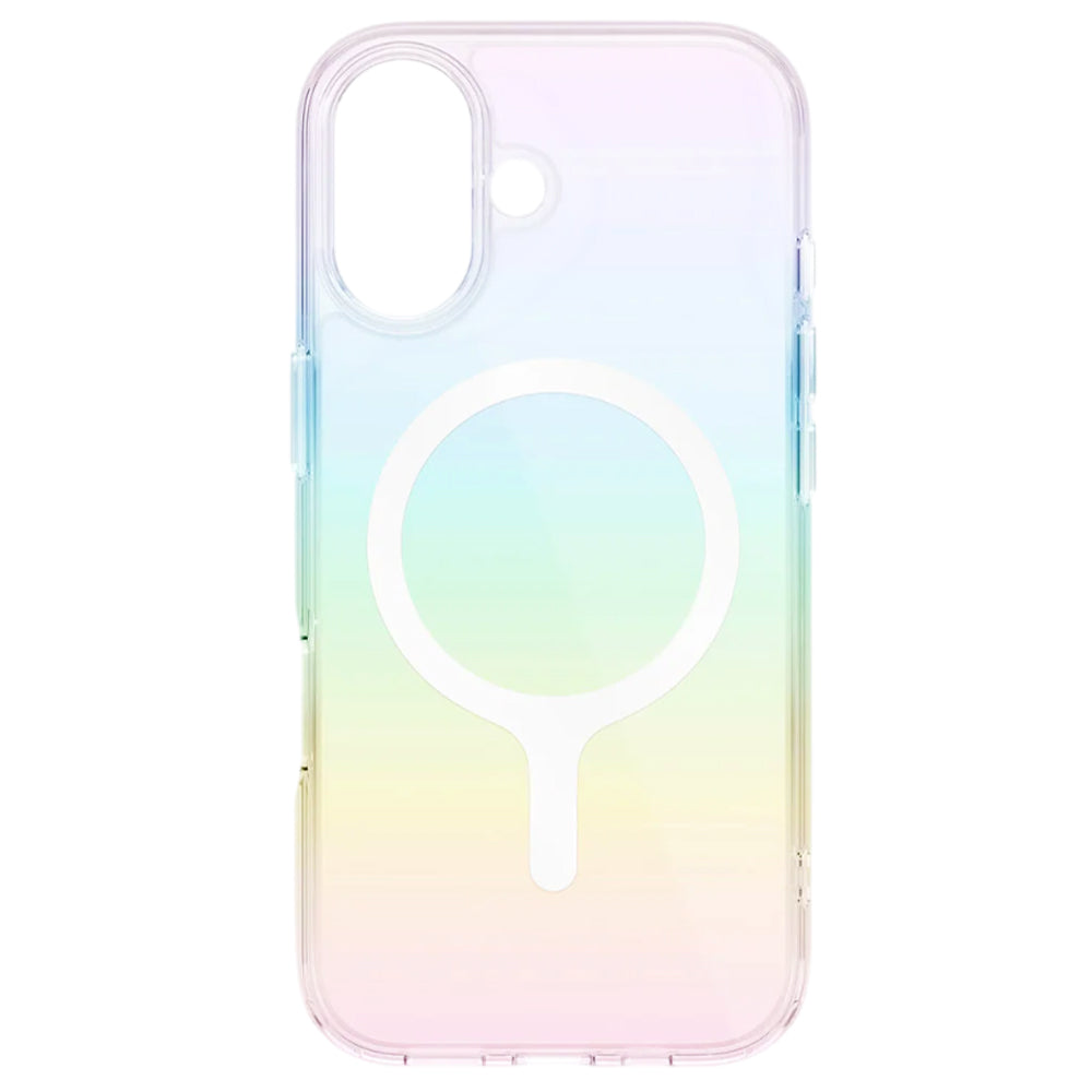 Puzdro MagSafe pre Apple iPhone 17, UNIQ, Iridescia MagClick, Viacfarebné