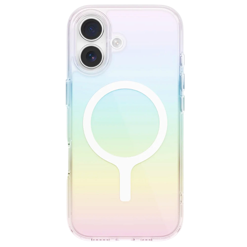 Puzdro MagSafe pre Apple iPhone 17, UNIQ, Iridescia MagClick, Viacfarebné