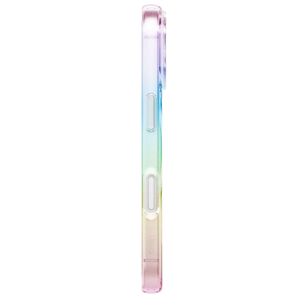 Puzdro MagSafe pre Apple iPhone 17, UNIQ, Iridescia MagClick, Viacfarebné