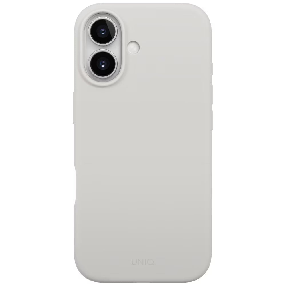 Puzdro MagSafe pre Apple iPhone 17, UNIQ, Lino MagClick, Sivé