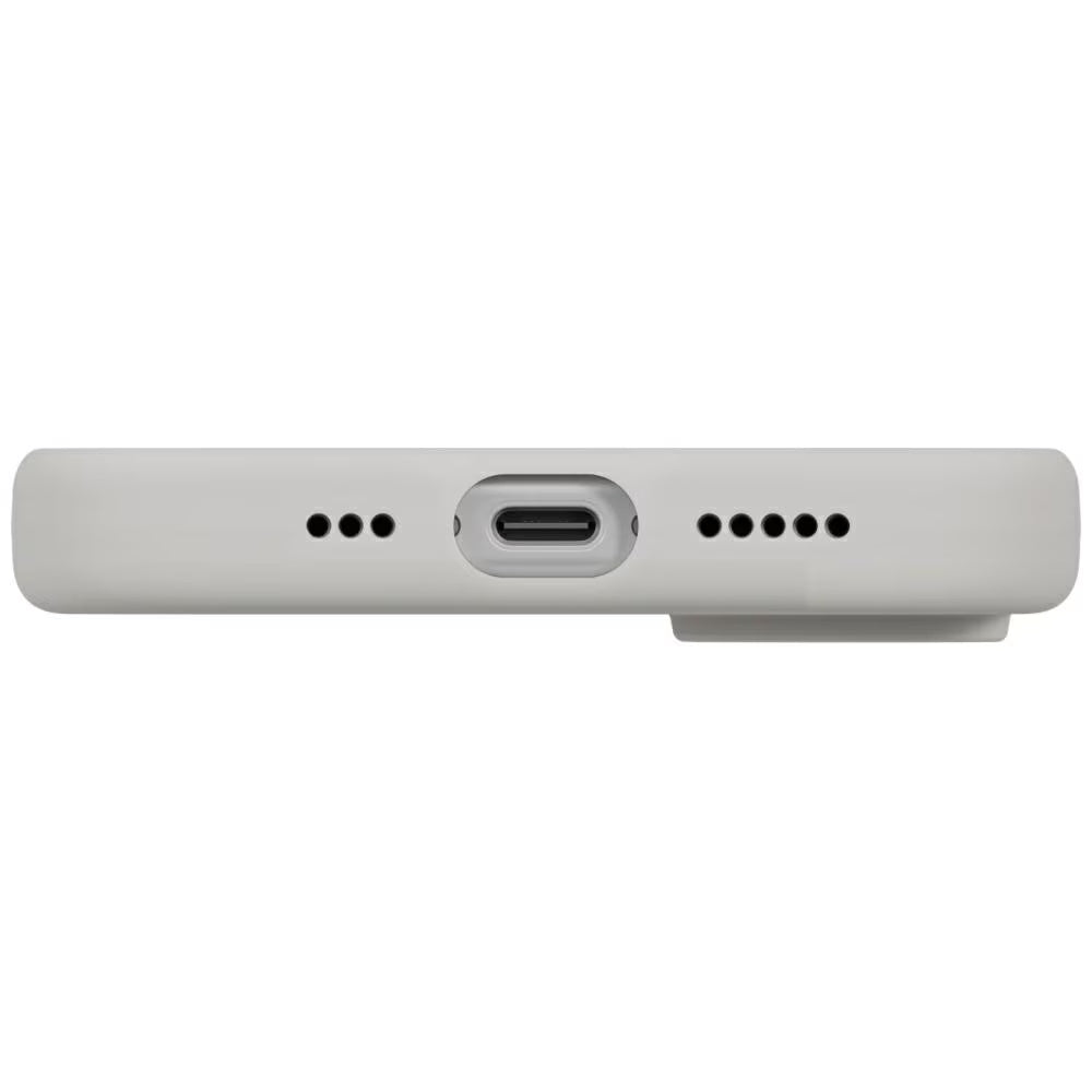 Puzdro MagSafe pre Apple iPhone 17, UNIQ, Lino MagClick, Sivé