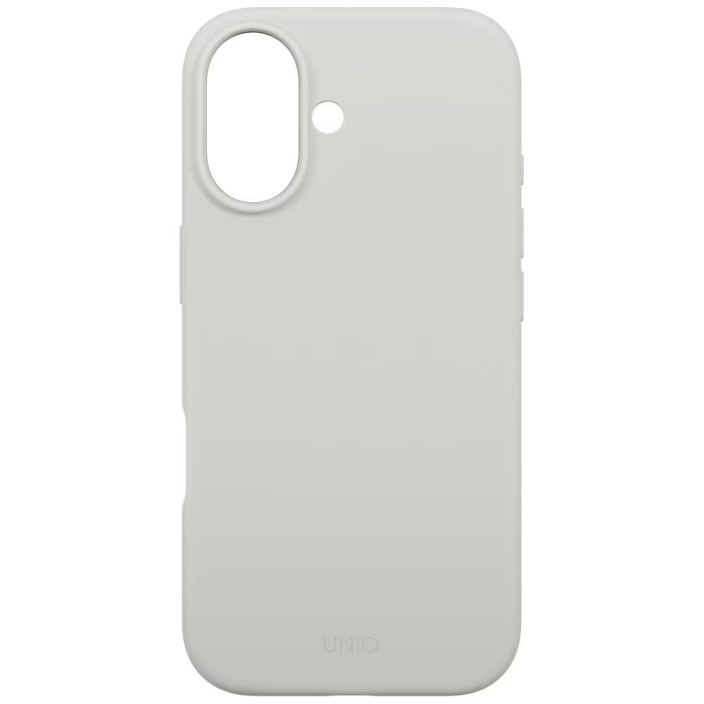 Puzdro MagSafe pre Apple iPhone 17, UNIQ, Lino MagClick, Sivé
