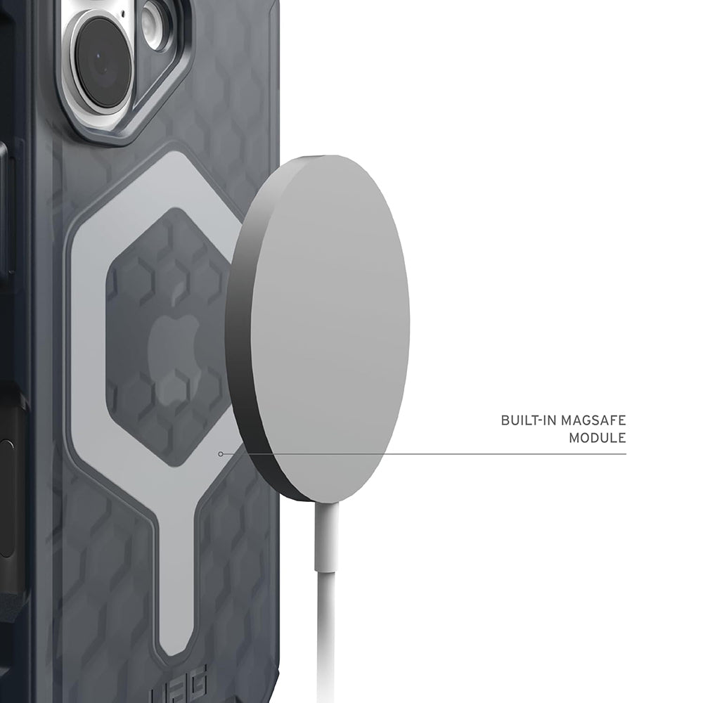 Puzdro MagSafe pre Apple iPhone 17, Urban Armor Gear, Essential Armor, Sivá