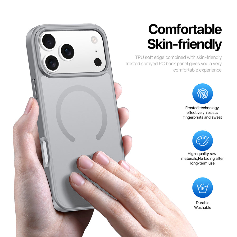 MagSafe Case for Apple iPhone 18 Pro / 17 Pro, DUX DUCIS, Yind, Dark Burgundy