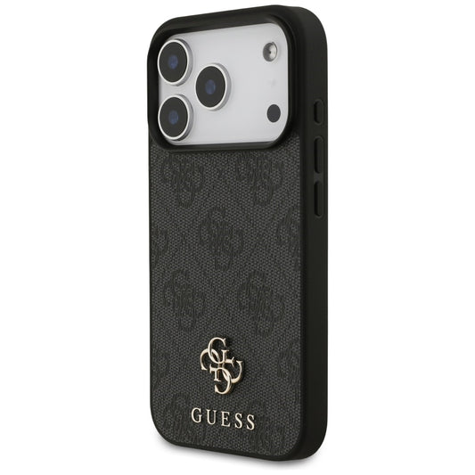 MagSafe puzdro pre Apple iPhone 18 Pro / 17 Pro, Guess, 4G Small and Classic, čierne