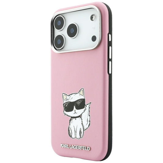 MagSafe puzdro pre Apple iPhone 18 Pro / 17 Pro, Karl Lagerfeld, Choupette Sketch, Ružová