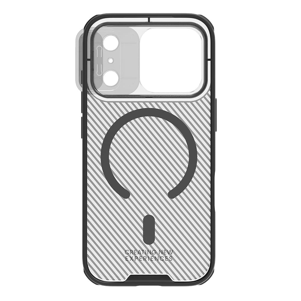 MagSafe puzdro pre Apple iPhone 18 Pro / 17 Pro, Nillkin, CamShield Pro, Čierne priehľadné
