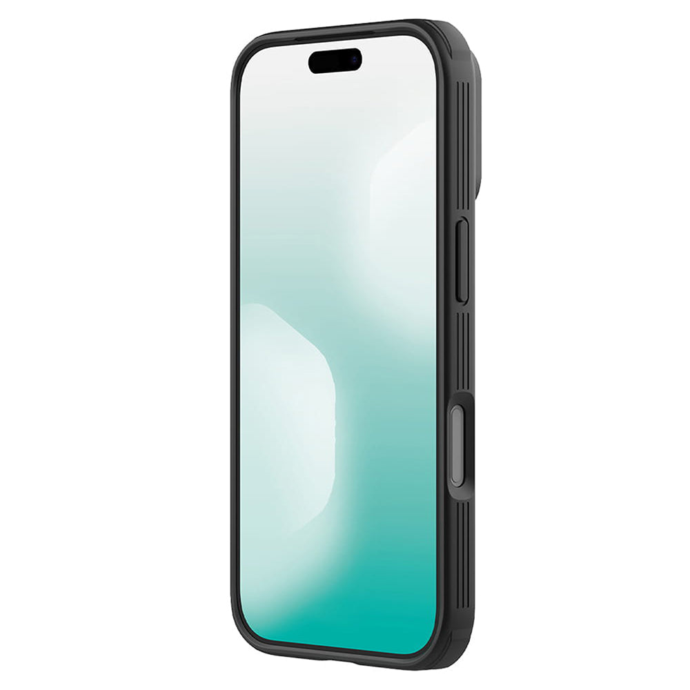 MagSafe puzdro pre Apple iPhone 18 Pro / 17 Pro, Nillkin, CamShield Pro, Čierne priehľadné
