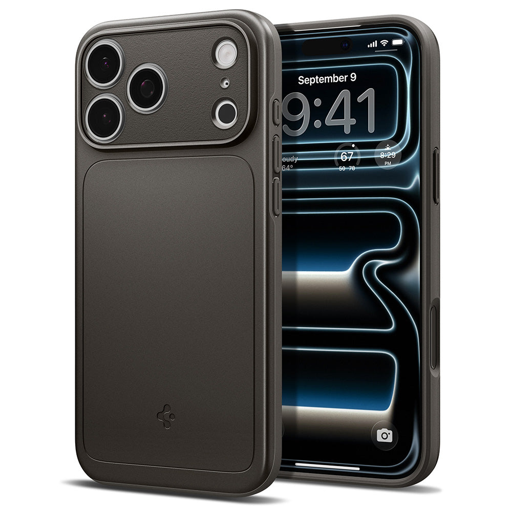MagSafe puzdro pre Apple iPhone 18 Pro / 17 Pro, Spigen, Thin Fit, Sivá ACS12146