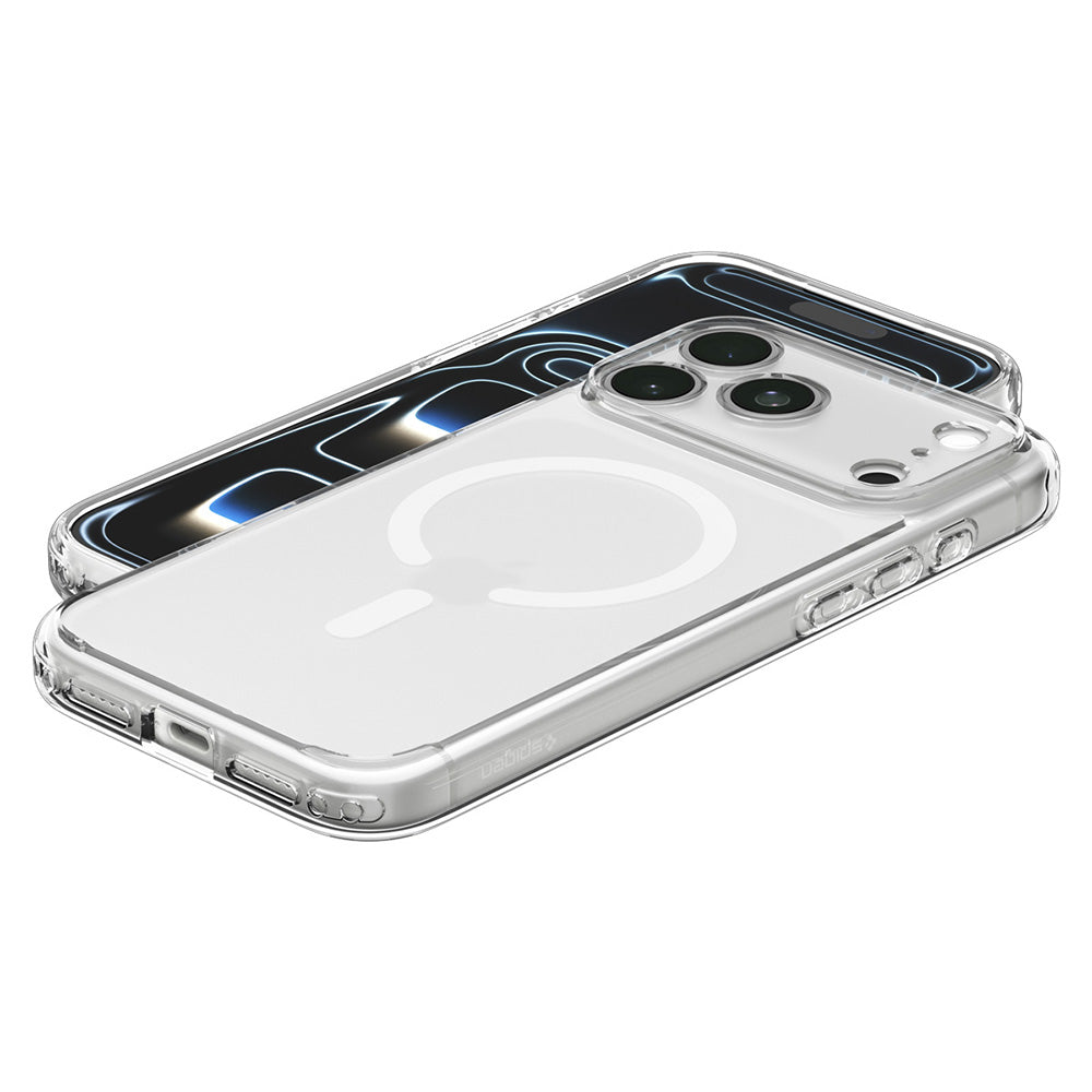 MagSafe puzdro pre Apple iPhone 18 Pro / 17 Pro, Spigen, Ultra Hybrid, Matná biela ACS12161