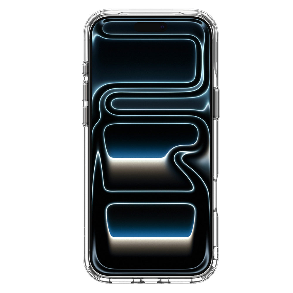 MagSafe puzdro pre Apple iPhone 18 Pro / 17 Pro, Spigen, Ultra Hybrid Optik S, Strieborné priehľadné ACS11921