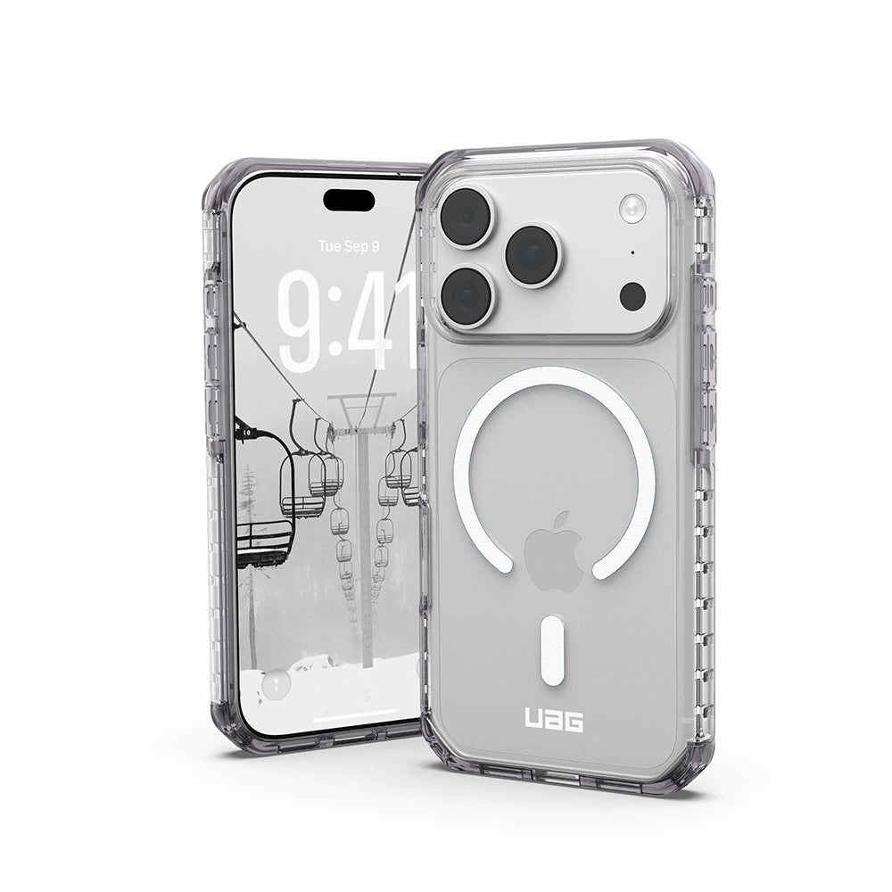 MagSafe puzdro pre Apple iPhone 18 Pro / 17 Pro, Urban Armor Gear, Plyo LT, Strieborné