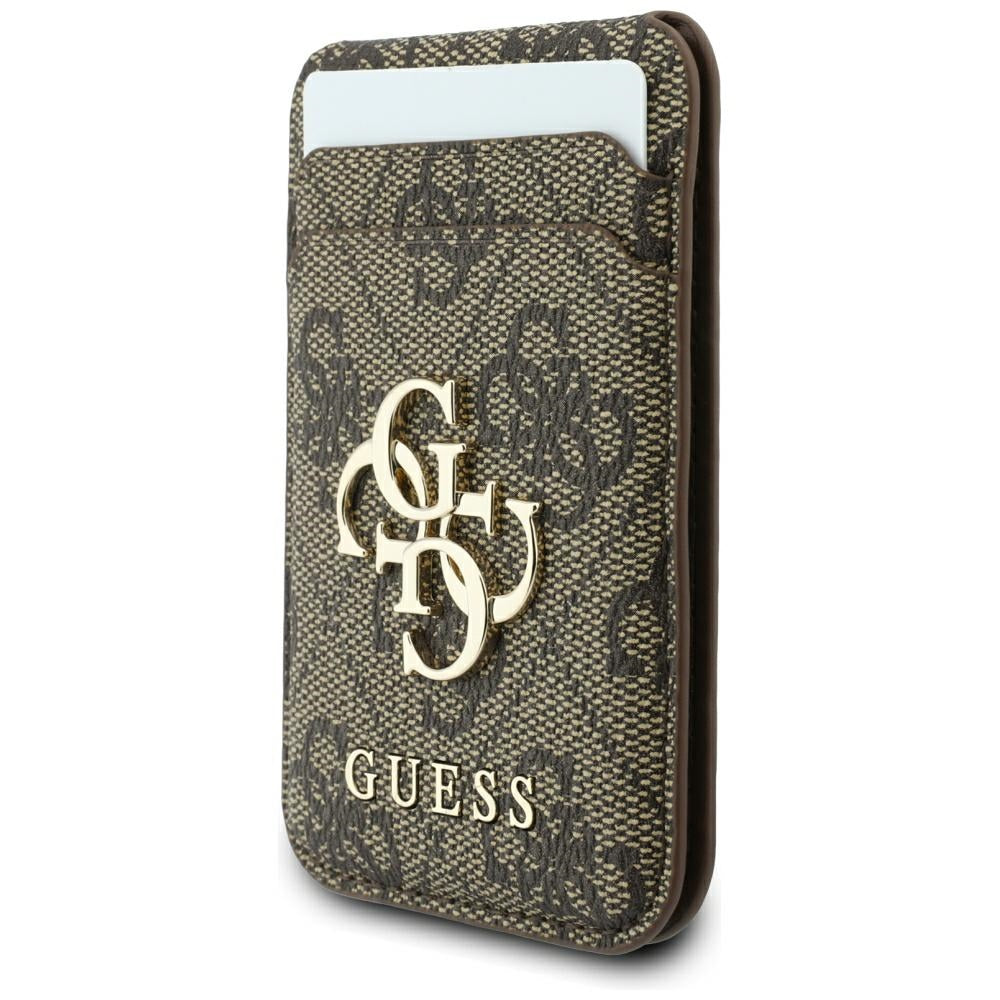 MagSafe Case for Apple iPhone 18 Pro Max / 17 Pro Max, Guess, 4G Cardslot, Brown