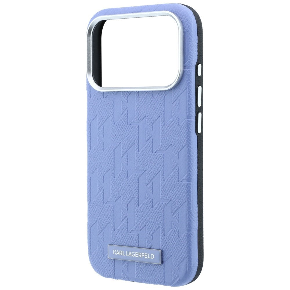 MagSafe puzdro pre Apple iPhone 18 Pro Max / 17 Pro Max, Karl Lagerfeld, Grained Mono Resin Logo, Bleu
