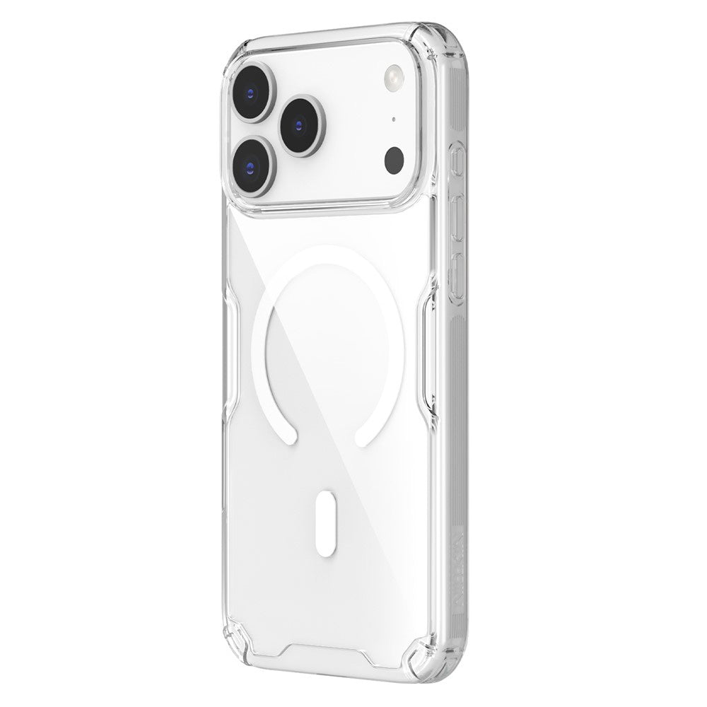 MagSafe puzdro pre Apple iPhone 18 Pro Max / 17 Pro Max, Nillkin, Nature Pro, Biele
