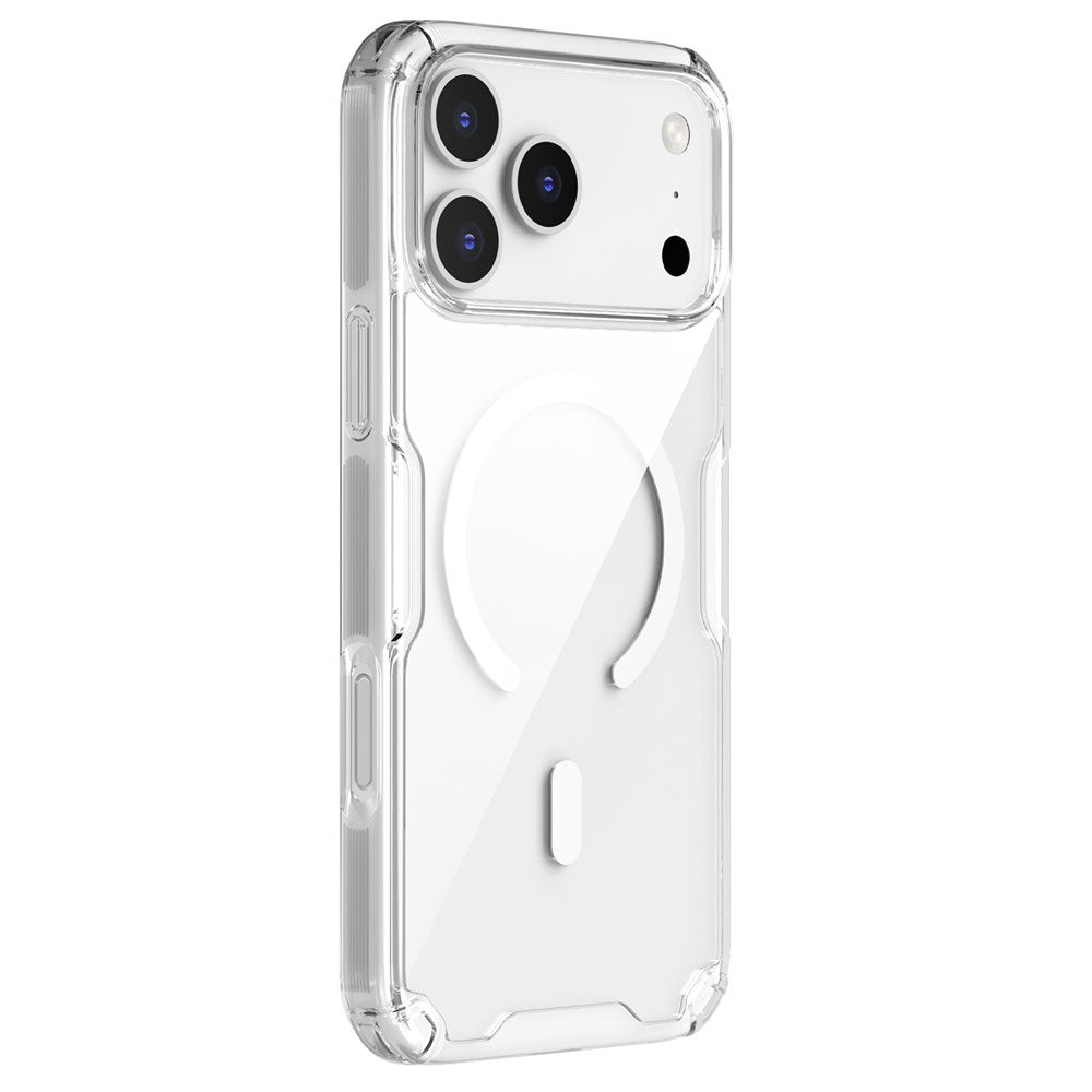 MagSafe puzdro pre Apple iPhone 18 Pro Max / 17 Pro Max, Nillkin, Nature Pro, Biele