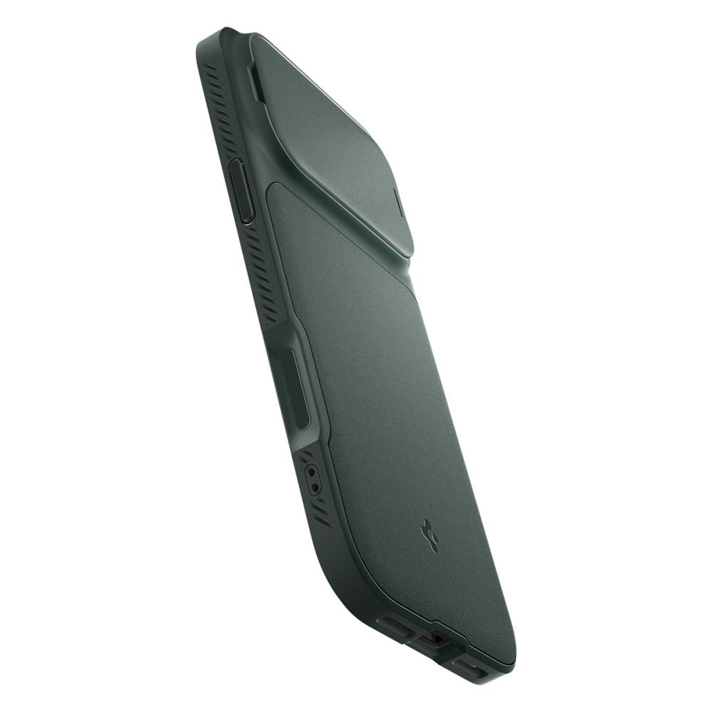 MagSafe puzdro pre Apple iPhone 18 Pro Max / 17 Pro Max, Spigen, Optik Armor, Zelené ACS09901