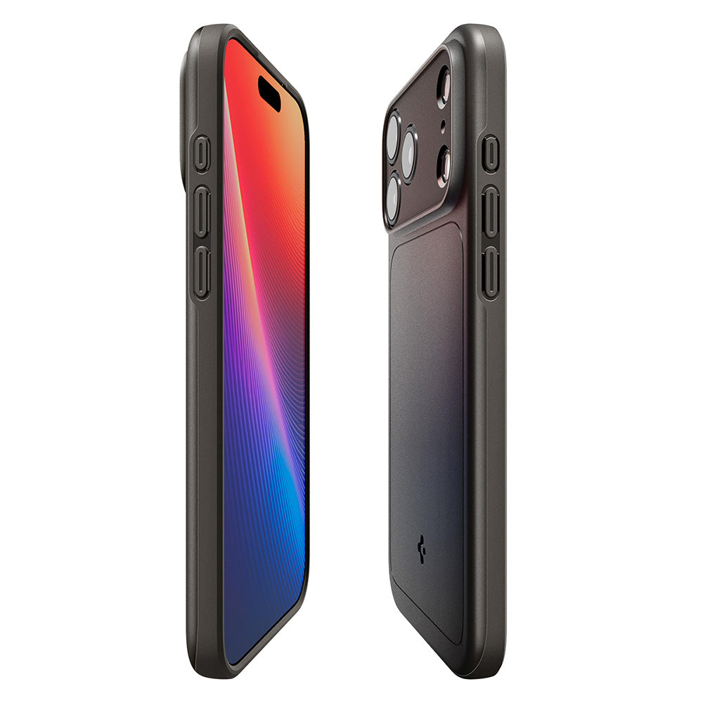 MagSafe puzdro pre Apple iPhone 18 Pro Max / 17 Pro Max, Spigen, Thin Fit, Sivá ACS12107