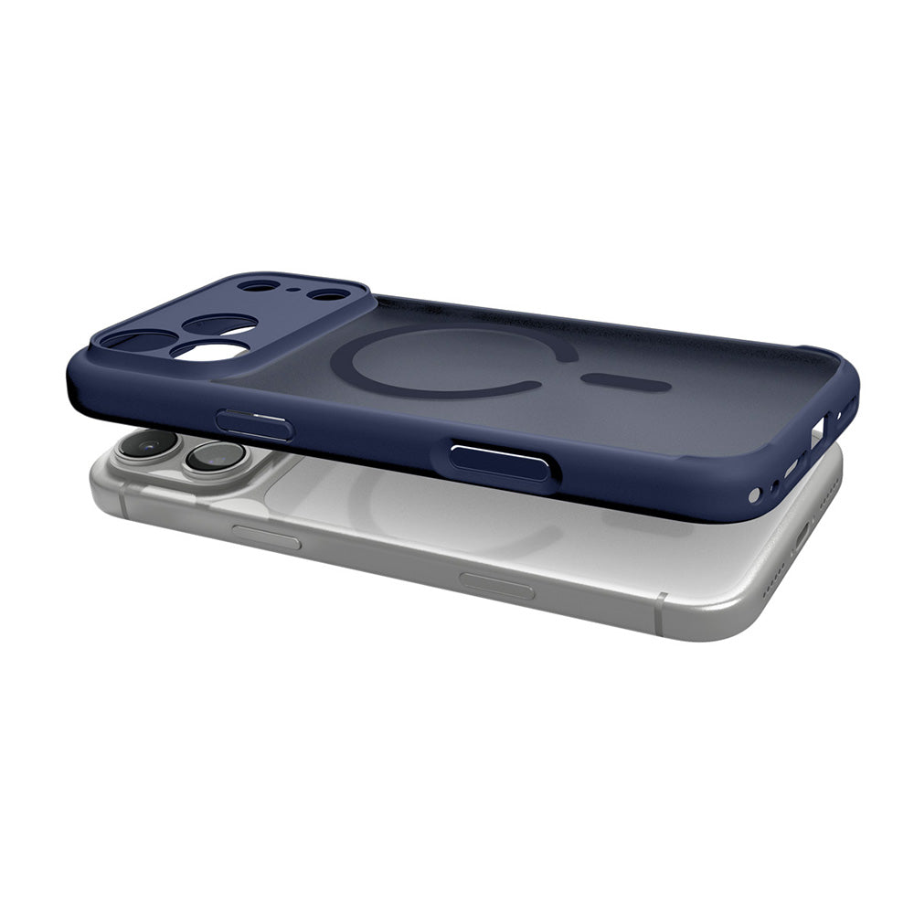 MagSafe puzdro pre Apple iPhone 18 Pro Max / 17 Pro Max, Spigen, Ultra Hybrid, Matná námornícka modrá ACS11918