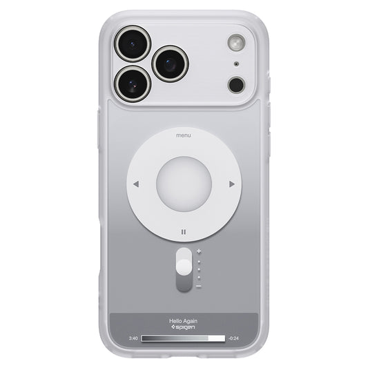 MagSafe puzdro pre Apple iPhone 18 Pro Max / 17 Pro Max, Spigen, Ultra Hybrid Classic, Strieborné ACS12130