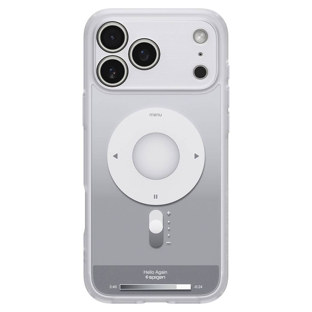 MagSafe puzdro pre Apple iPhone 18 Pro Max / 17 Pro Max, Spigen, Ultra Hybrid Classic, Strieborné ACS12130