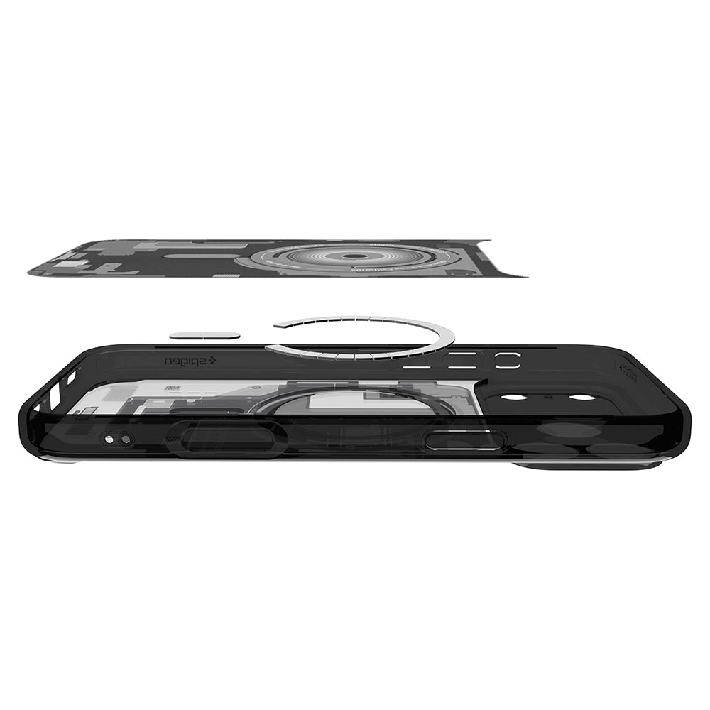 MagSafe puzdro pre Apple iPhone 18 Pro Max / 17 Pro Max, Spigen, Ultra Hybrid Zero One, Čierna ACS12128