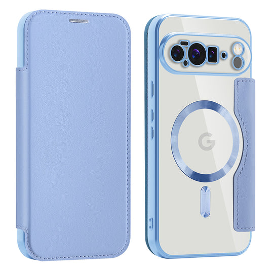 MagSafe puzdro pre Google Pixel 10 Pro XL, Techsuit, SmartMag Book, modré