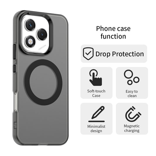 MagSafe puzdro pre Honor 400 Lite, Techsuit, CandyCase, čierne